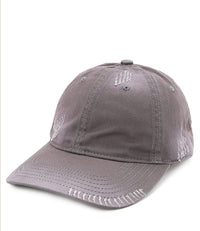 Stitches Baseball Cap - Grey