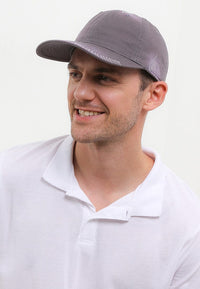 Stitches Baseball Cap - Grey