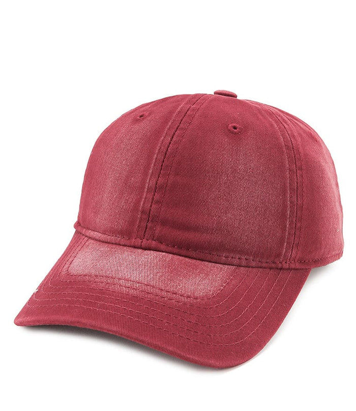 Faded Baseball Cap - Maroon