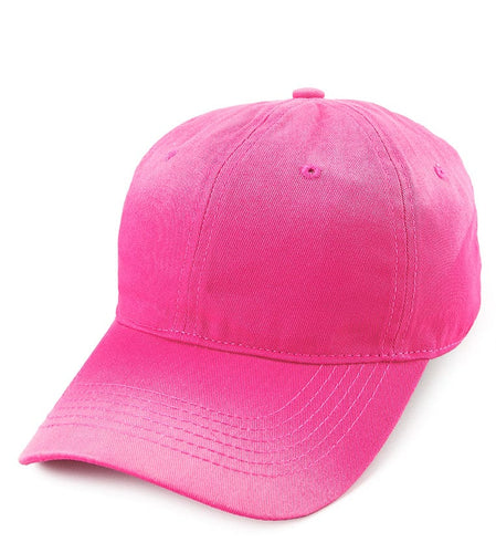 Faded Baseball Cap - Pink