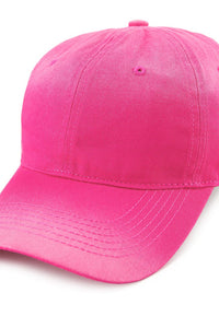 Faded Baseball Cap - Pink