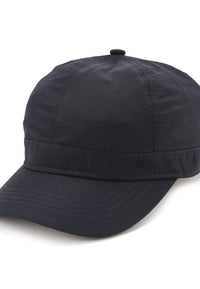 Short Brim Baseball Cap - Navy