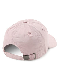 Vintage Ripped Baseball Cap - Pink