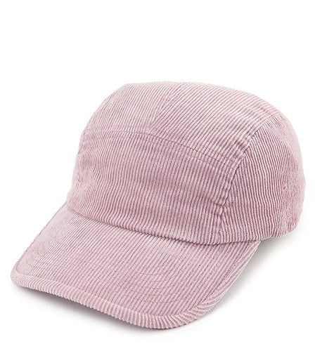 Corduroy Baseball Cap - Pink