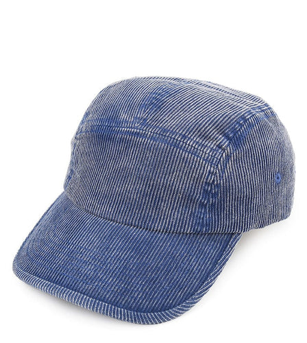 Corduroy Baseball Cap - Blue