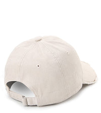 Frayed Baseball Cap - Cream