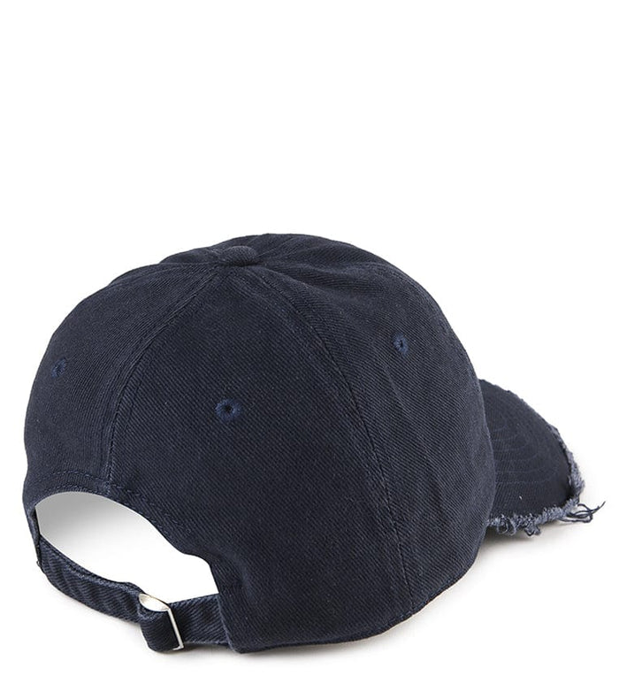 Frayed Baseball Cap - Navy