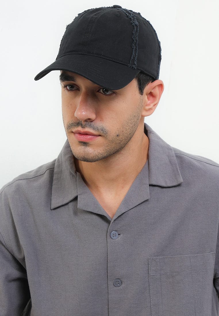 Edge Break Baseball Cap - Black