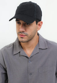 Edge Break Baseball Cap - Black