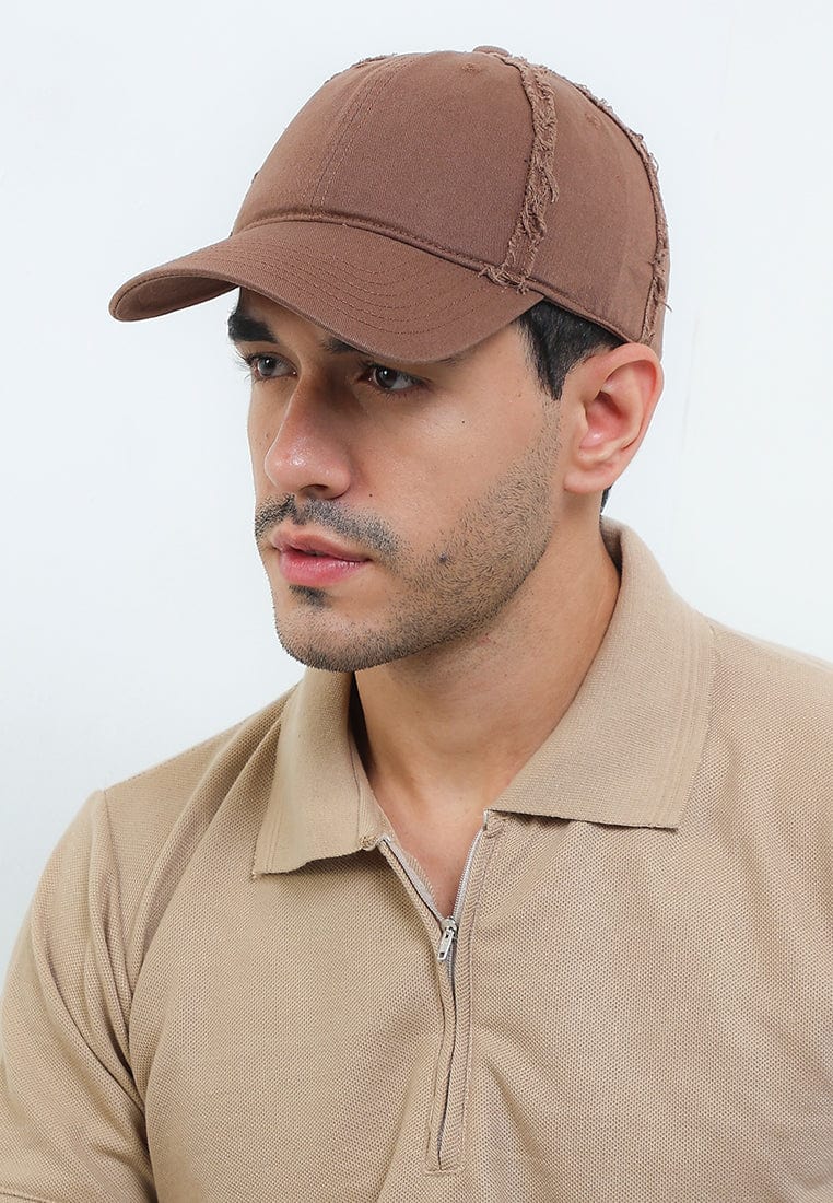 Edge Break Baseball Cap - Brown