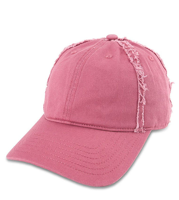 Edge Break Baseball Cap - Pink