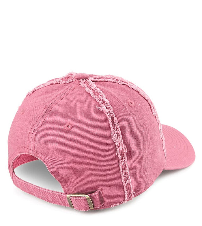 Edge Break Baseball Cap - Pink