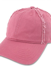 Edge Break Baseball Cap - Pink