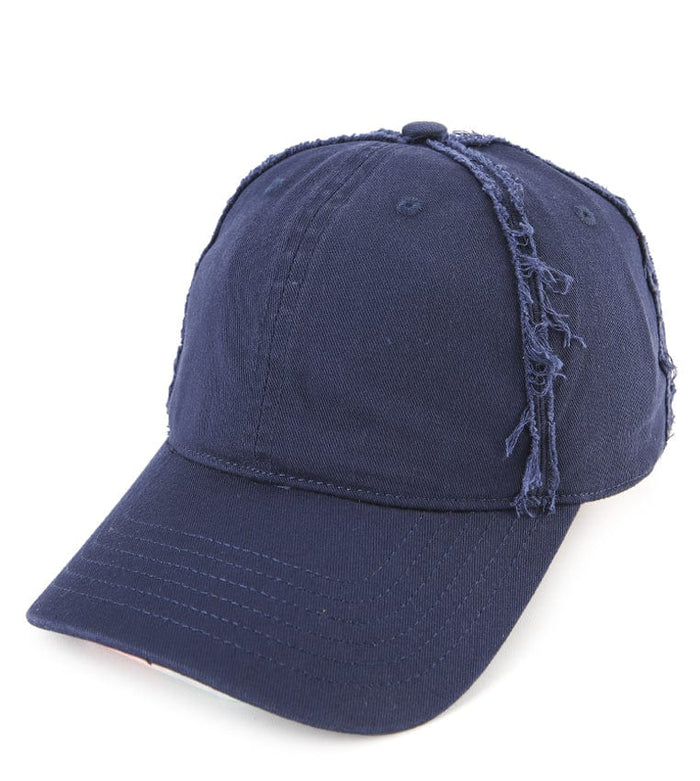 Edge Break Baseball Cap - Navy
