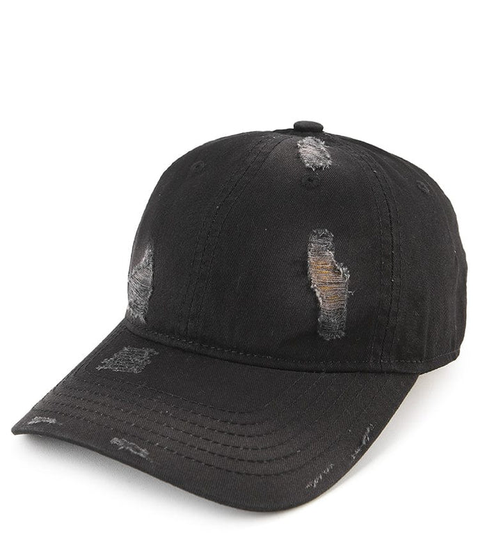 Raw Street Baseball Cap -Black
