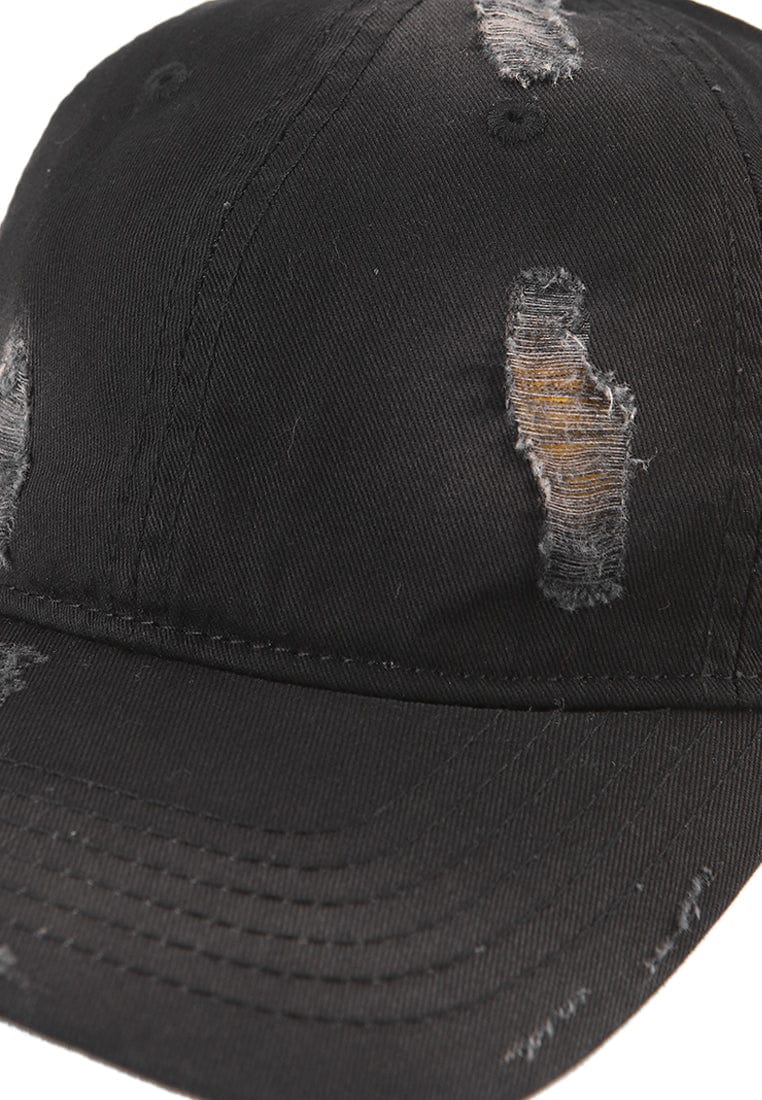 Raw Street Baseball Cap -Black