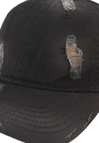 Raw Street Baseball Cap -Black