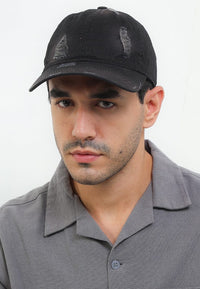 Raw Street Baseball Cap -Black