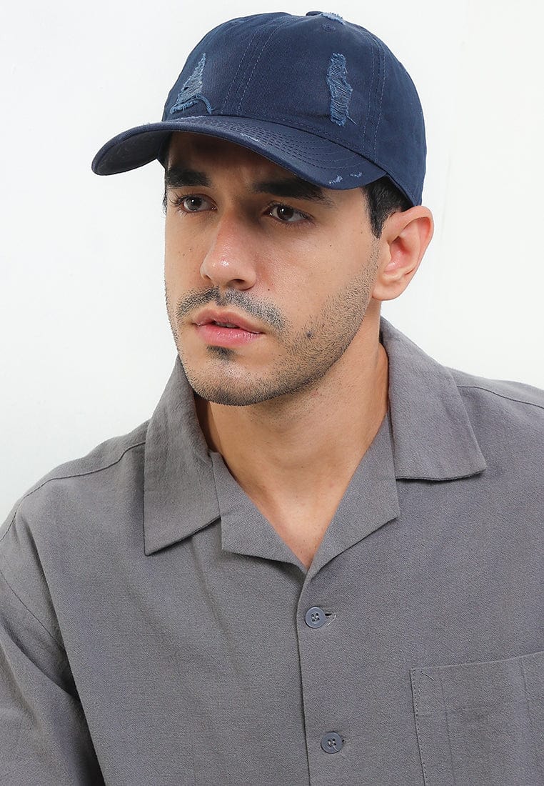 Raw Street Baseball Cap - Navy
