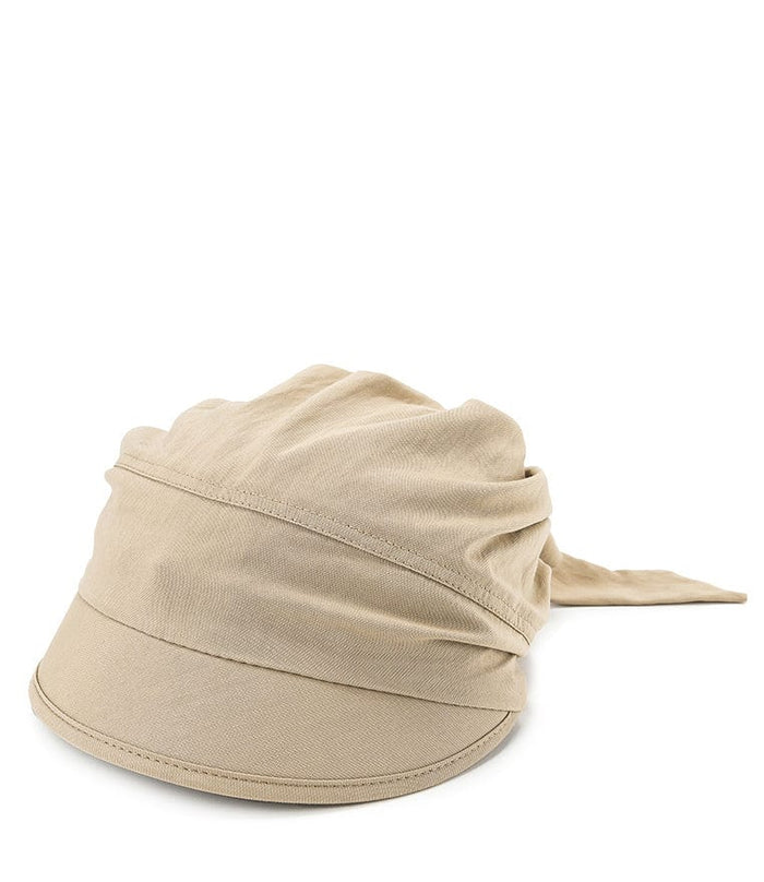 Short Brim Sun Hat - Beige