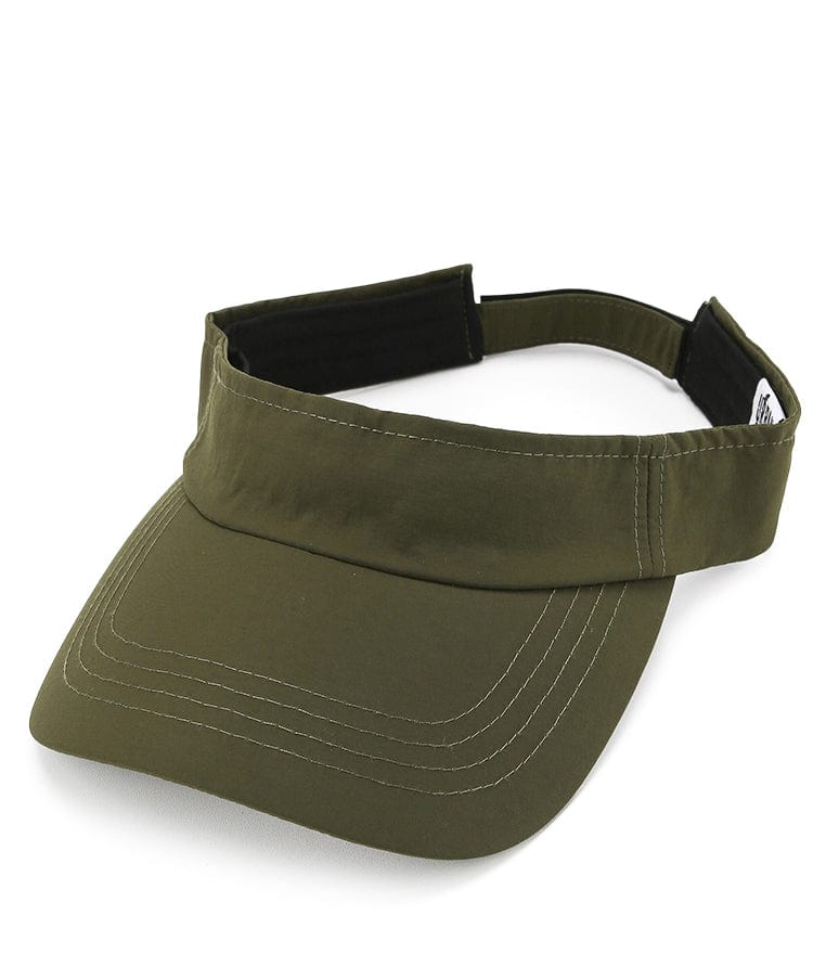 Poly Sun Visor Hat - Army