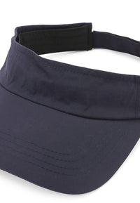 Poly Sun Visor Hat - Navy