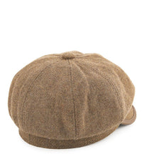 Canvas Newsboy Cap - Beige