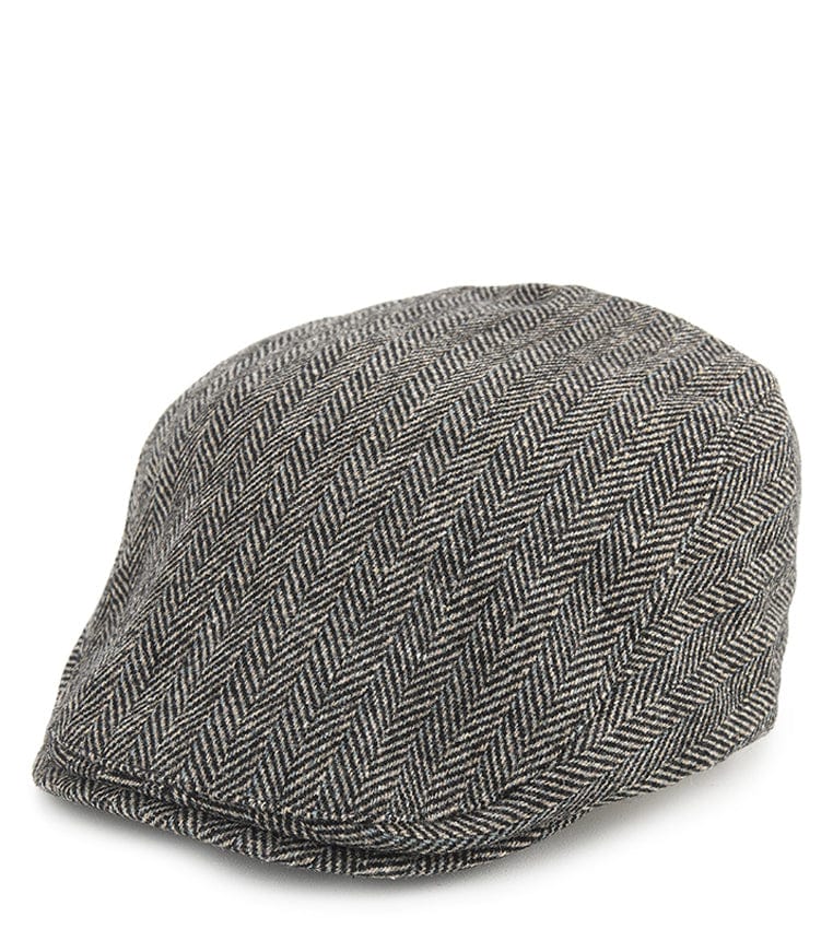 Herringbone Painter Hat - Black