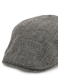 Herringbone Painter Hat - Black