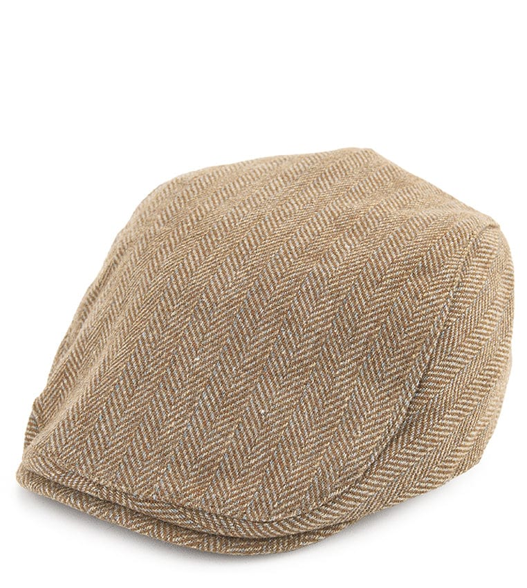 Herringbone Painter Hat - Brown