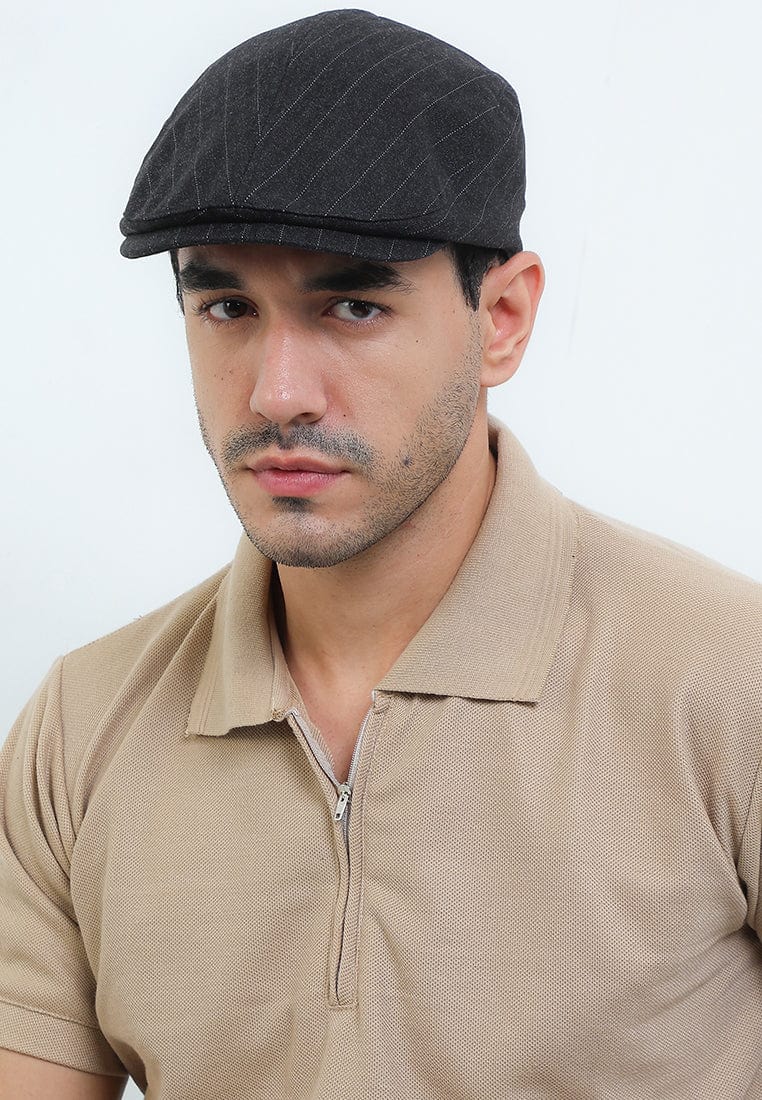 Summer Flat Cap - Black