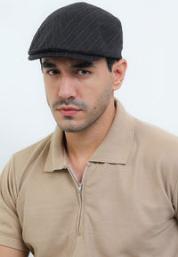 Summer Flat Cap - Black