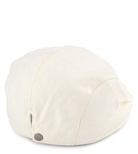 Summer Flat Cap - White