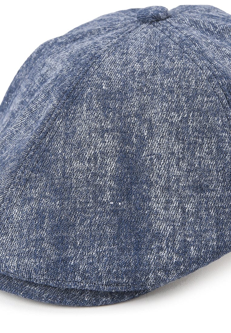 Vintage Washed Flat Cap - Blue