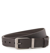 BareLoop Pin Buckle Top Grain Leather Belt - Brown