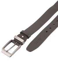 BareLoop Pin Buckle Top Grain Leather Belt - Brown