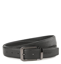 Ironhide Pin Buckle Top Grain Leather Belt - Black