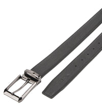 Ironhide Pin Buckle Top Grain Leather Belt - Black