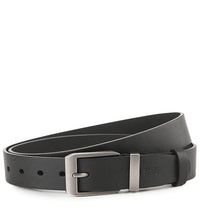 OneLoop Pin Buckle Top Grain Leather Belt - Black