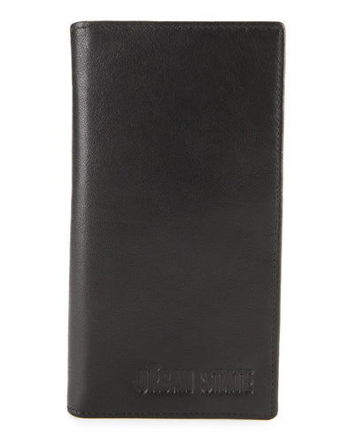 Weekend Long Leather Wallet - Black