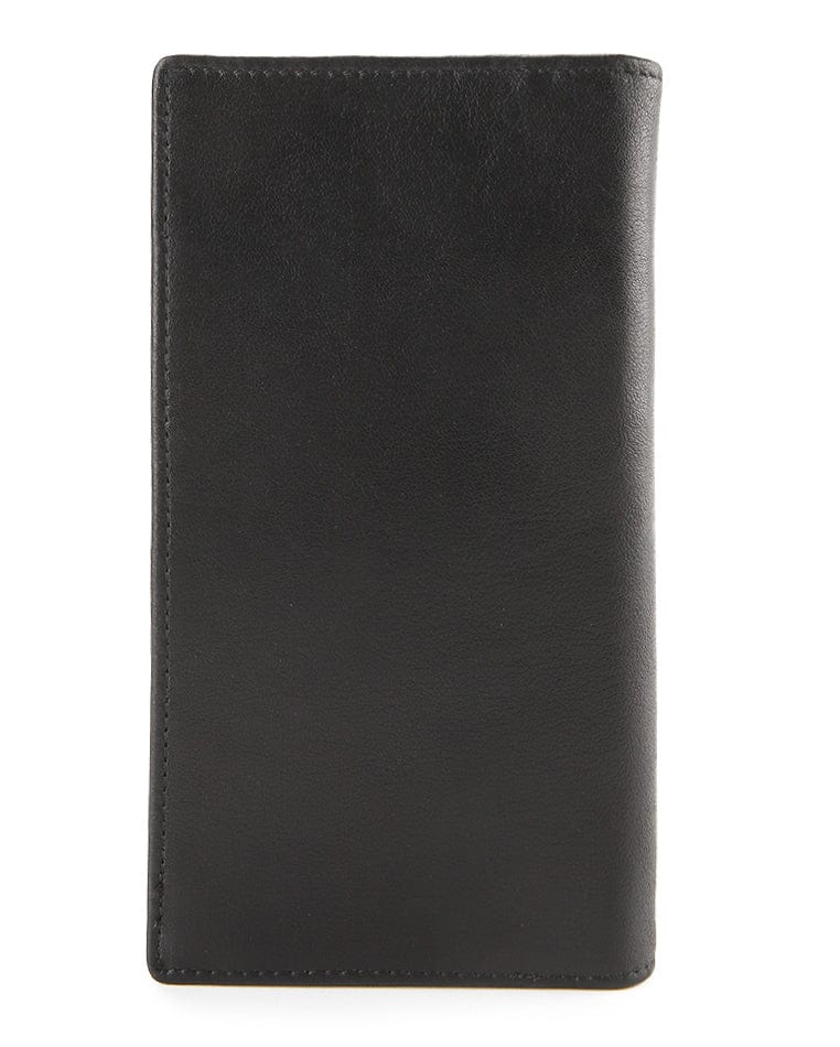 Weekend Long Leather Wallet - Black