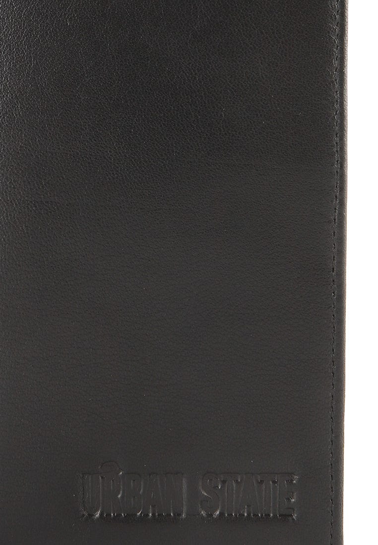 Weekend Long Leather Wallet - Black