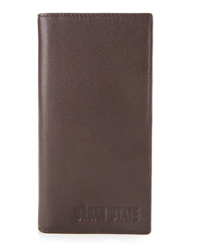 Weekend Long Leather Wallet - Brown