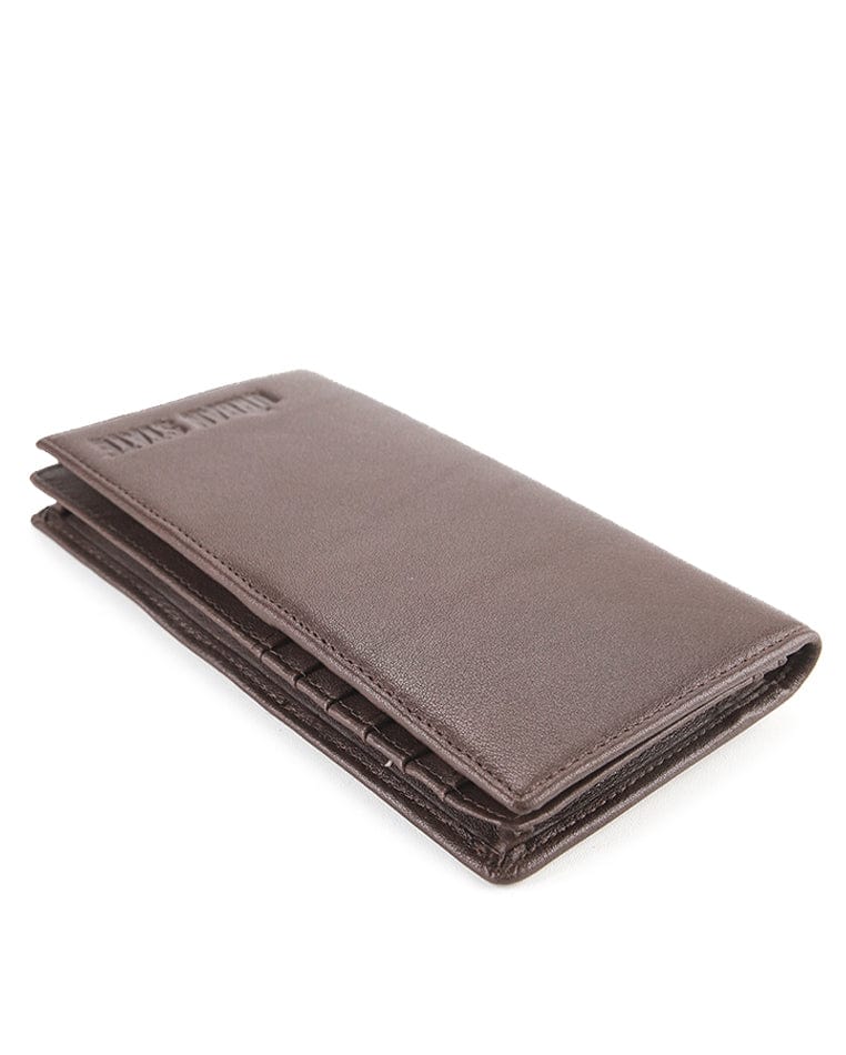Weekend Long Leather Wallet - Brown