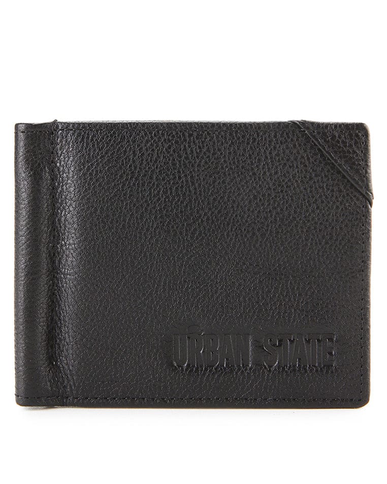 Everyday Leather Clip Wallet - Black