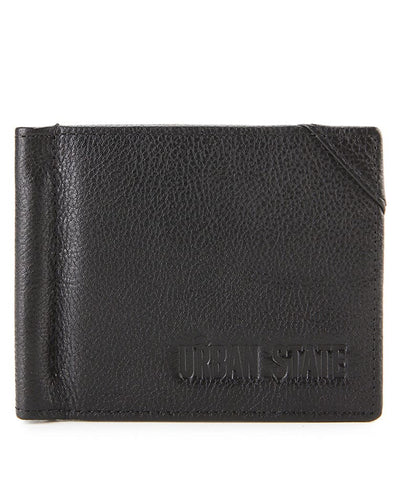 Everyday Leather Clip Wallet - Black