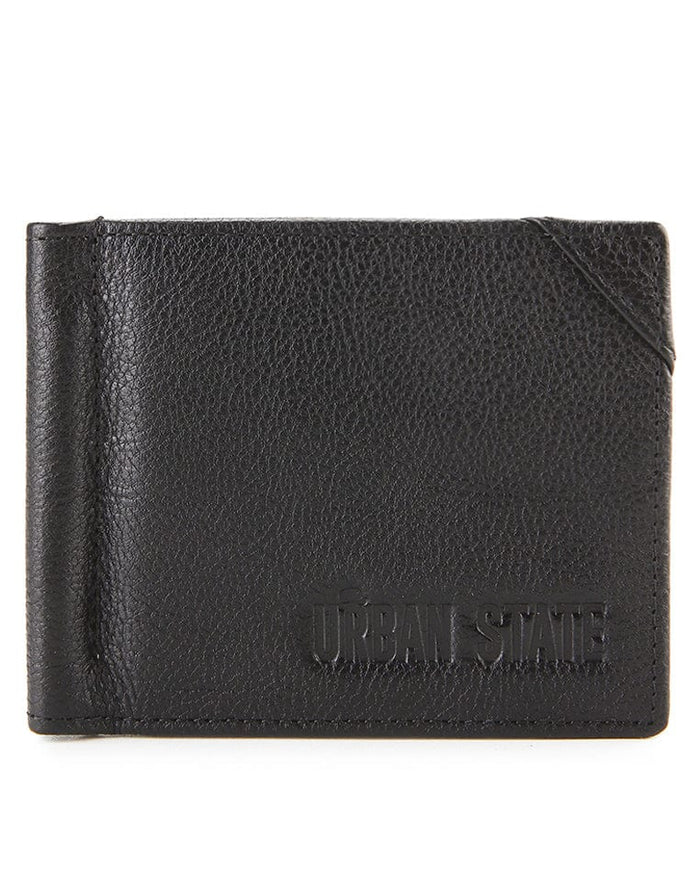 Everyday Leather Clip Wallet - Black