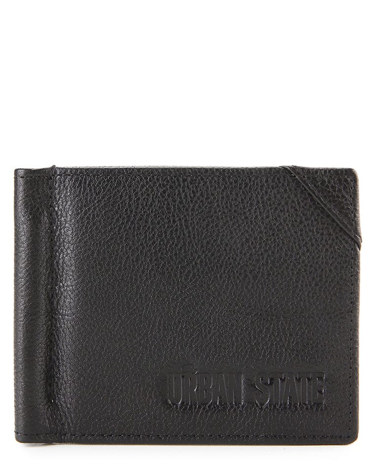 Everyday Leather Clip Wallet - Black