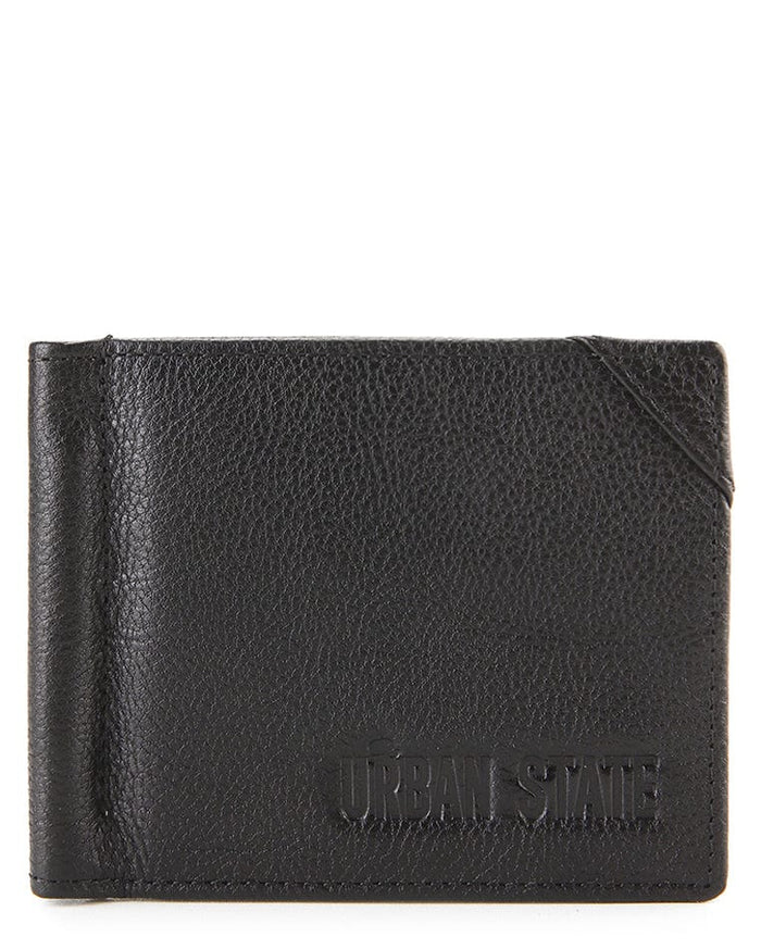 Everyday Leather Clip Wallet - Black
