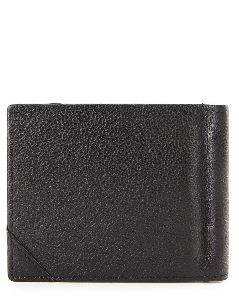 Everyday Leather Clip Wallet - Black